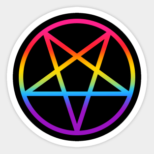 Pride Pentagram Sticker